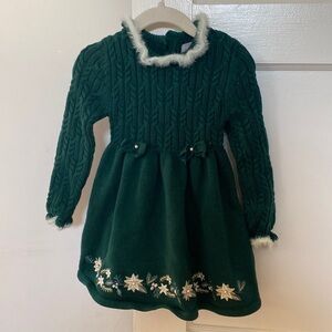 Tahari holiday dress for toddler